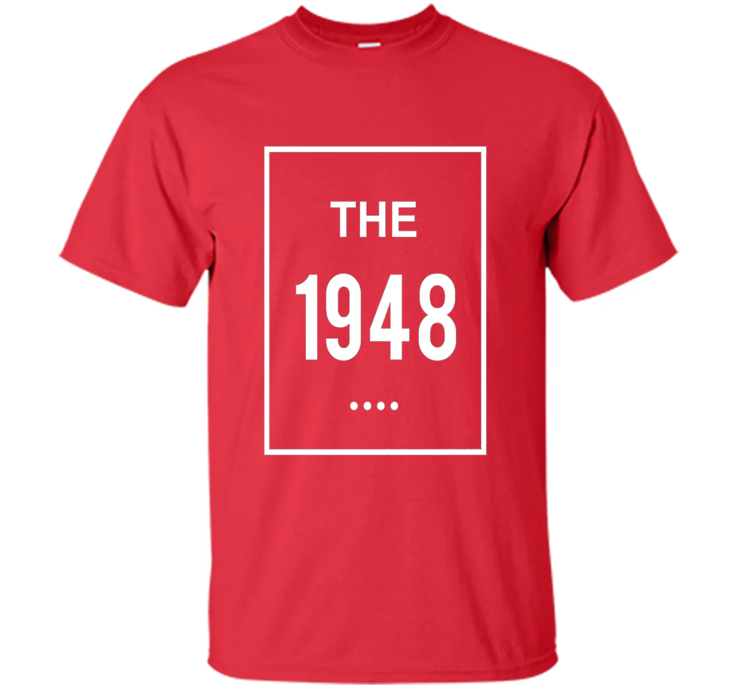 Perfect Gift For 68th Birthday. Made In 1948 T-Shirt.