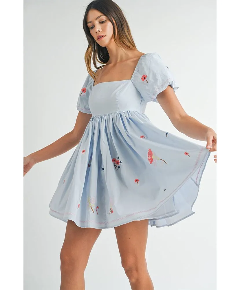 Pocket Full of Posies Mini Dress