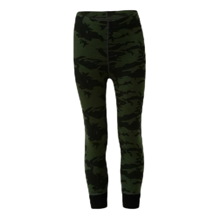 Print Merino Set Green