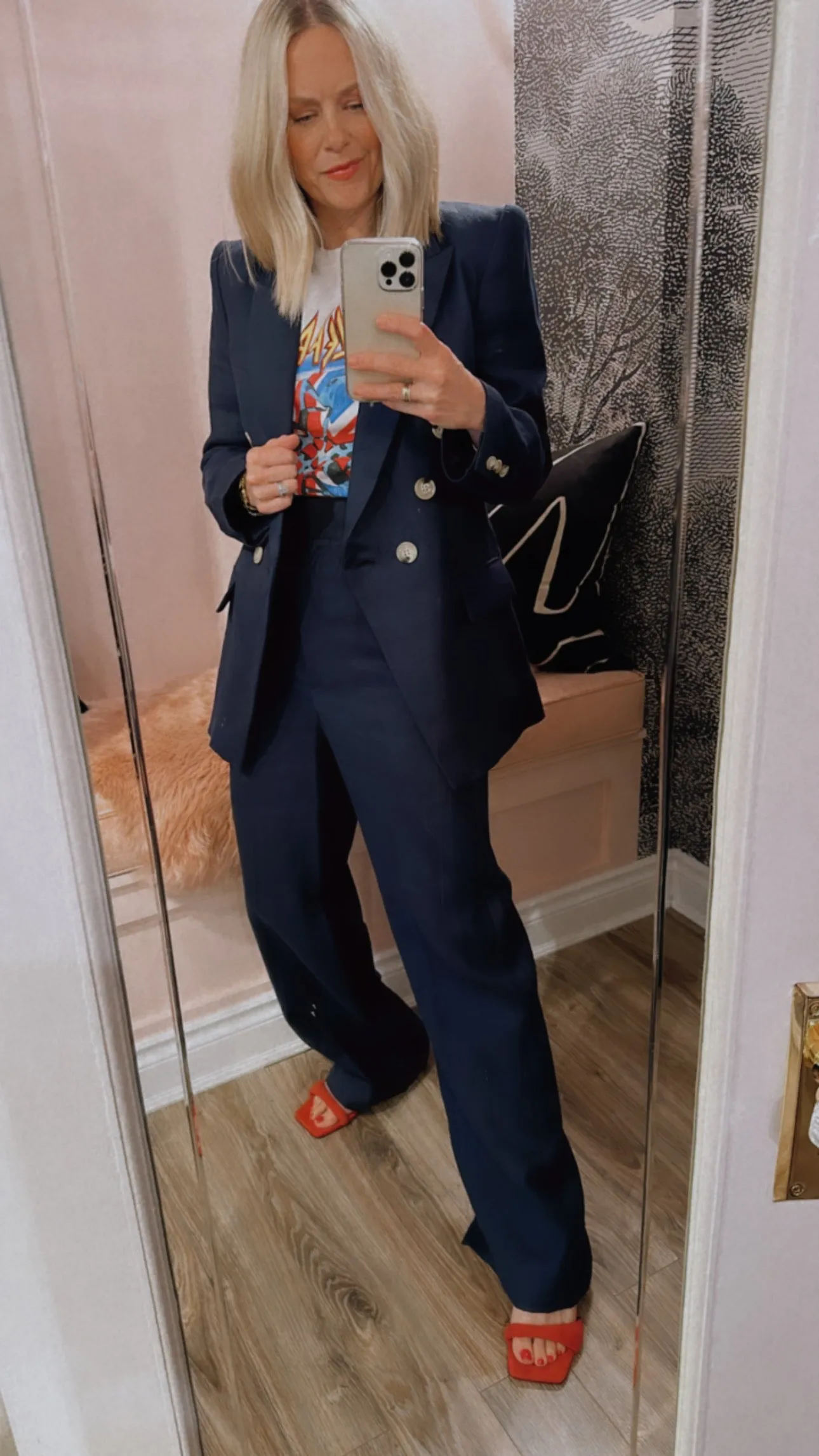'Puelches Alisa' Linen Blazer