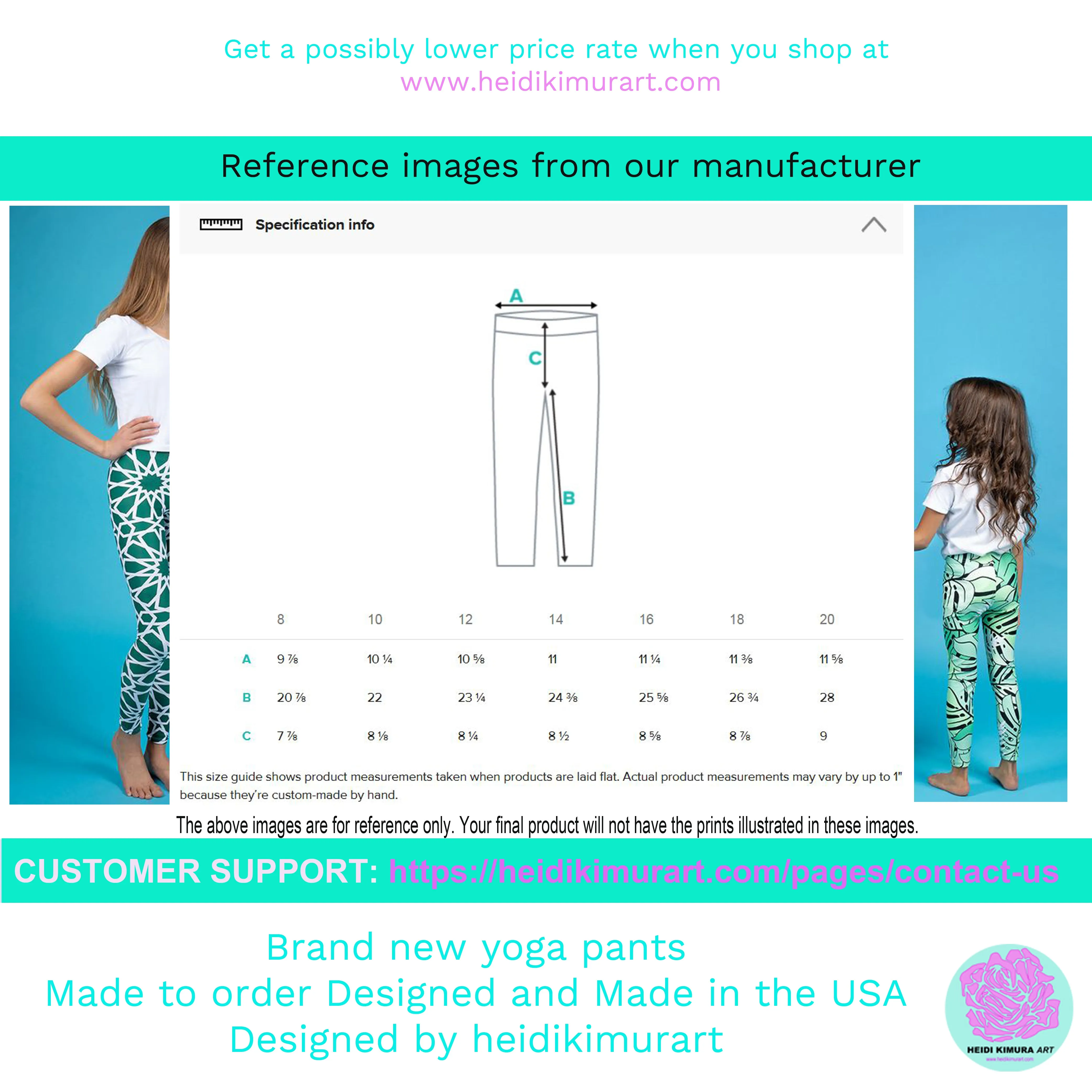Purple Leopard Print Girl's Tights, Animal Print Premium Youth Leggings Tight Pants - Made in USA/EU
