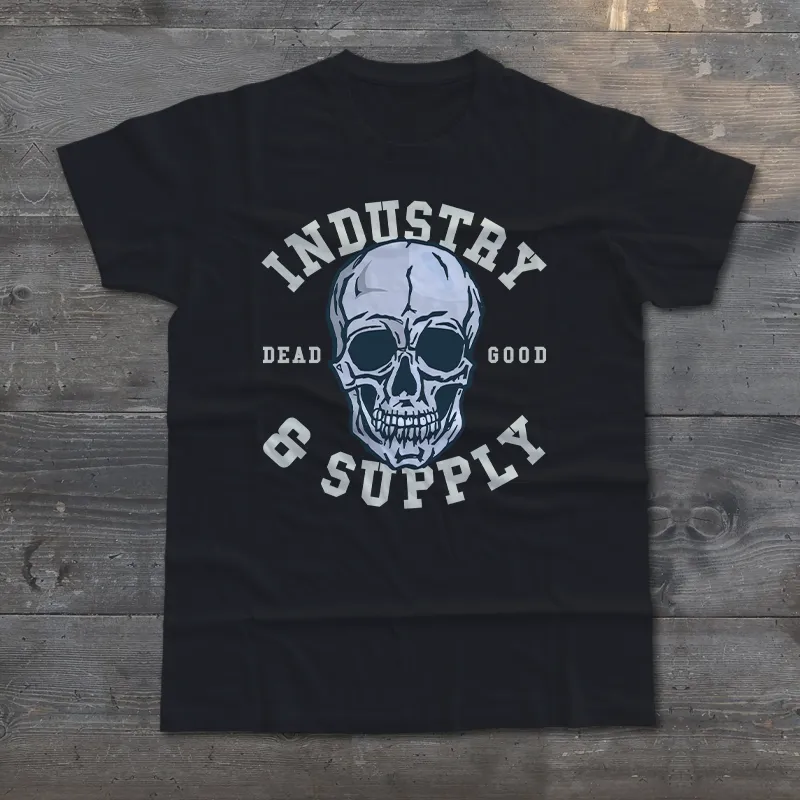 "DEAD GOOD" INDUSTRY & SUPPLY T-SHIRT