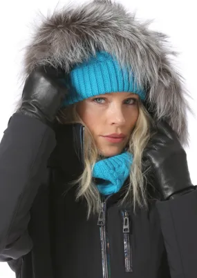 Real 2 Inch Silver Fox Fur Border