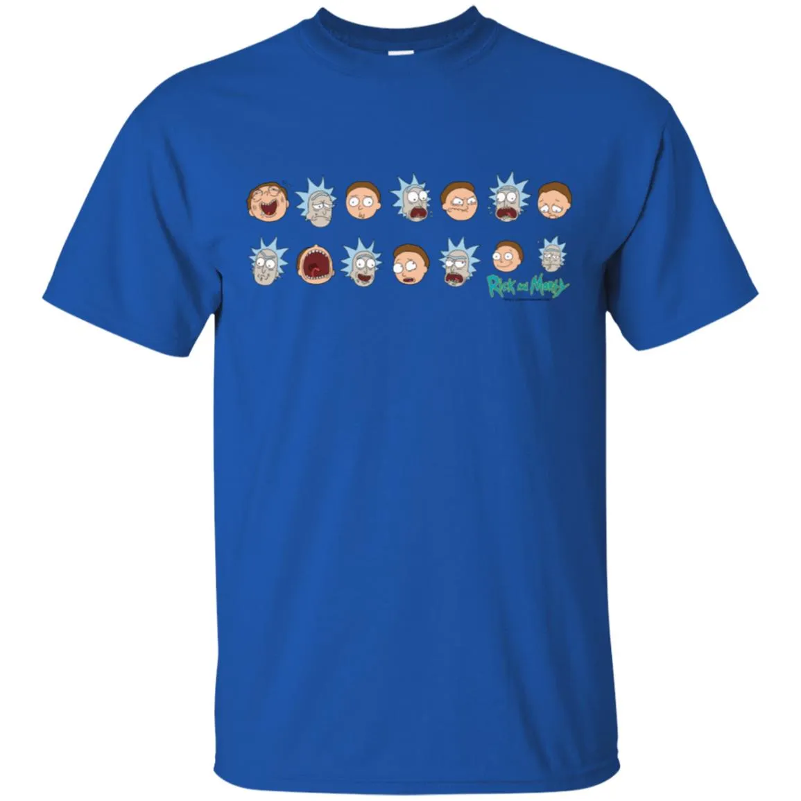 Rick And Morty Expressions Men T-Shirt