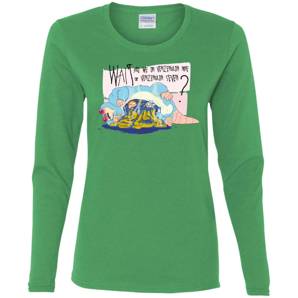 Ricky And Morty Which Venzenulon Are We On Women Long Sleeve Shirt