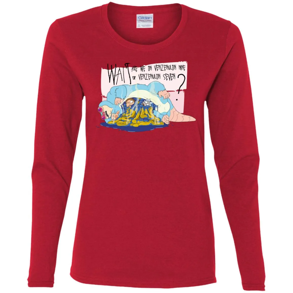 Ricky And Morty Which Venzenulon Are We On Women Long Sleeve Shirt