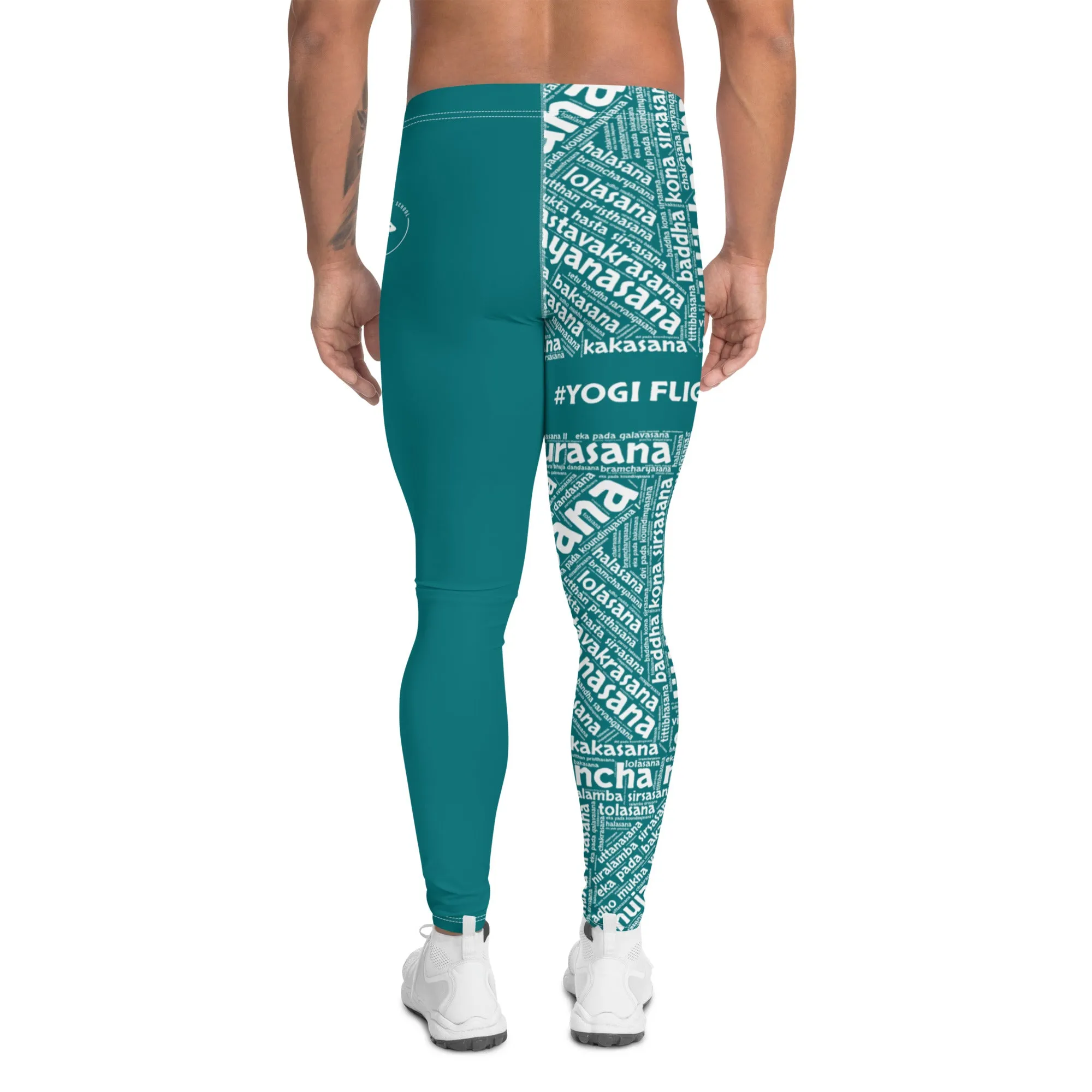 Sanskrit Men's Leggings (YFS Teal)