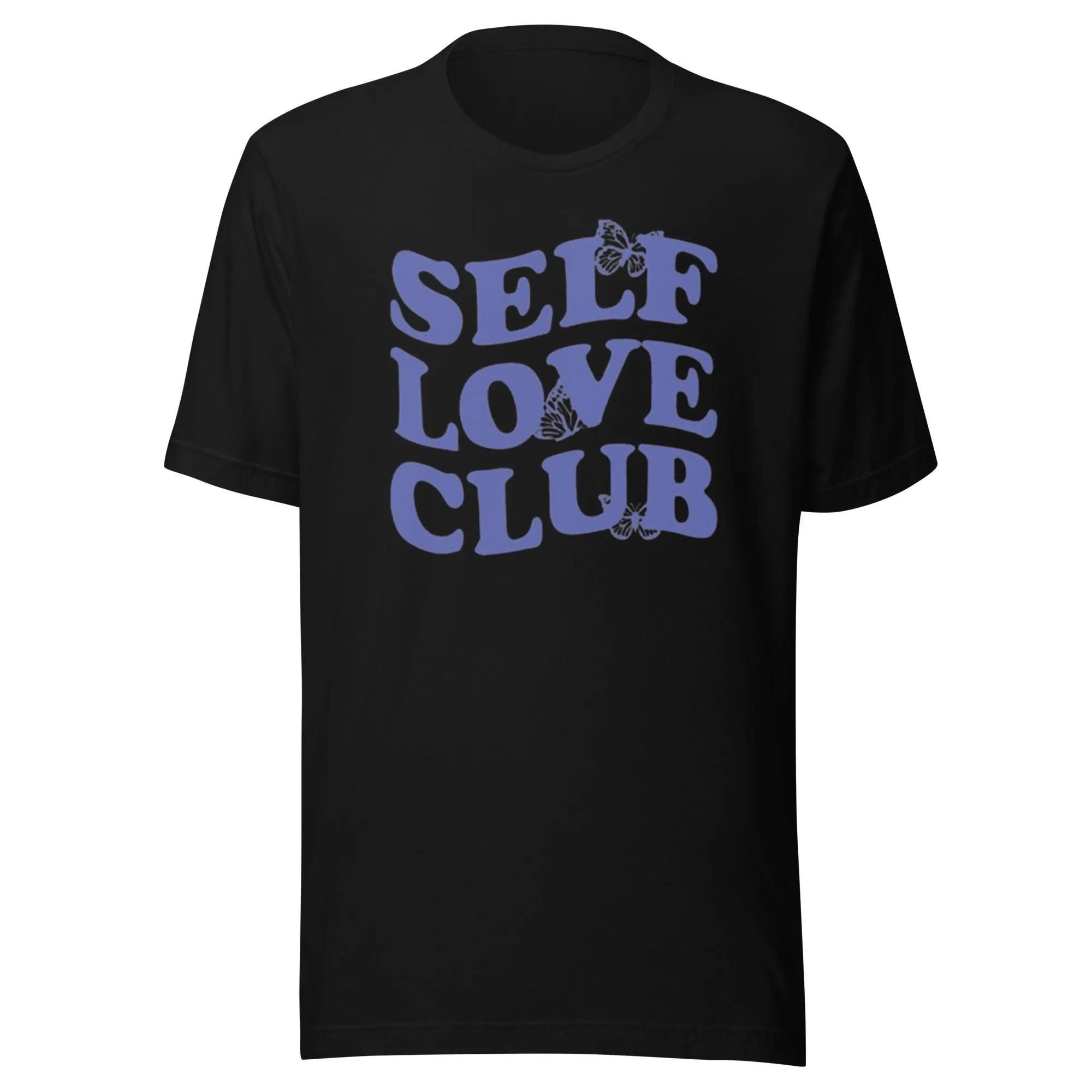 Seasonal T-shirt Self Love Club Short Sleeve 100% Cotton Unisex Crew Neck Top