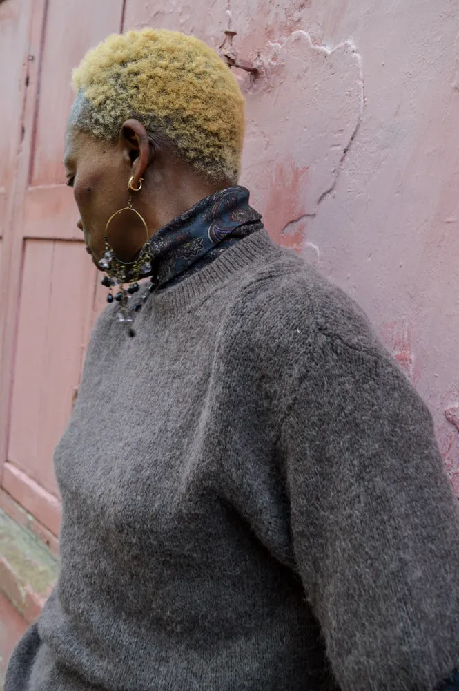 Second Female Wanda Turkish Coffee Knit Sweater