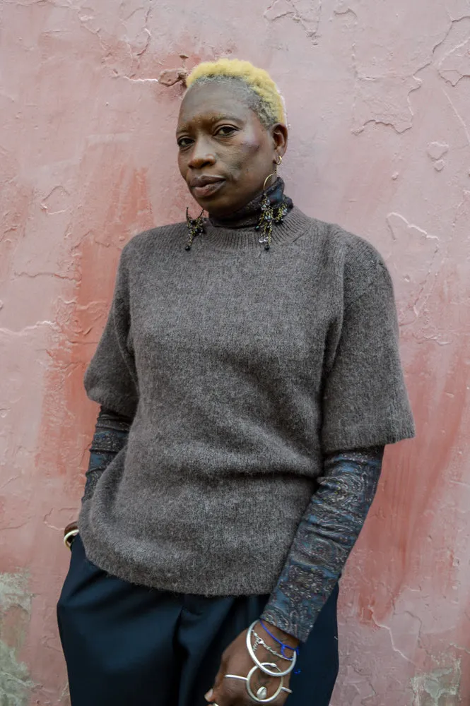 Second Female Wanda Turkish Coffee Knit Sweater