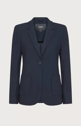 SEVENTY VENEZIA - FITTED BI STRETCH BLAZER