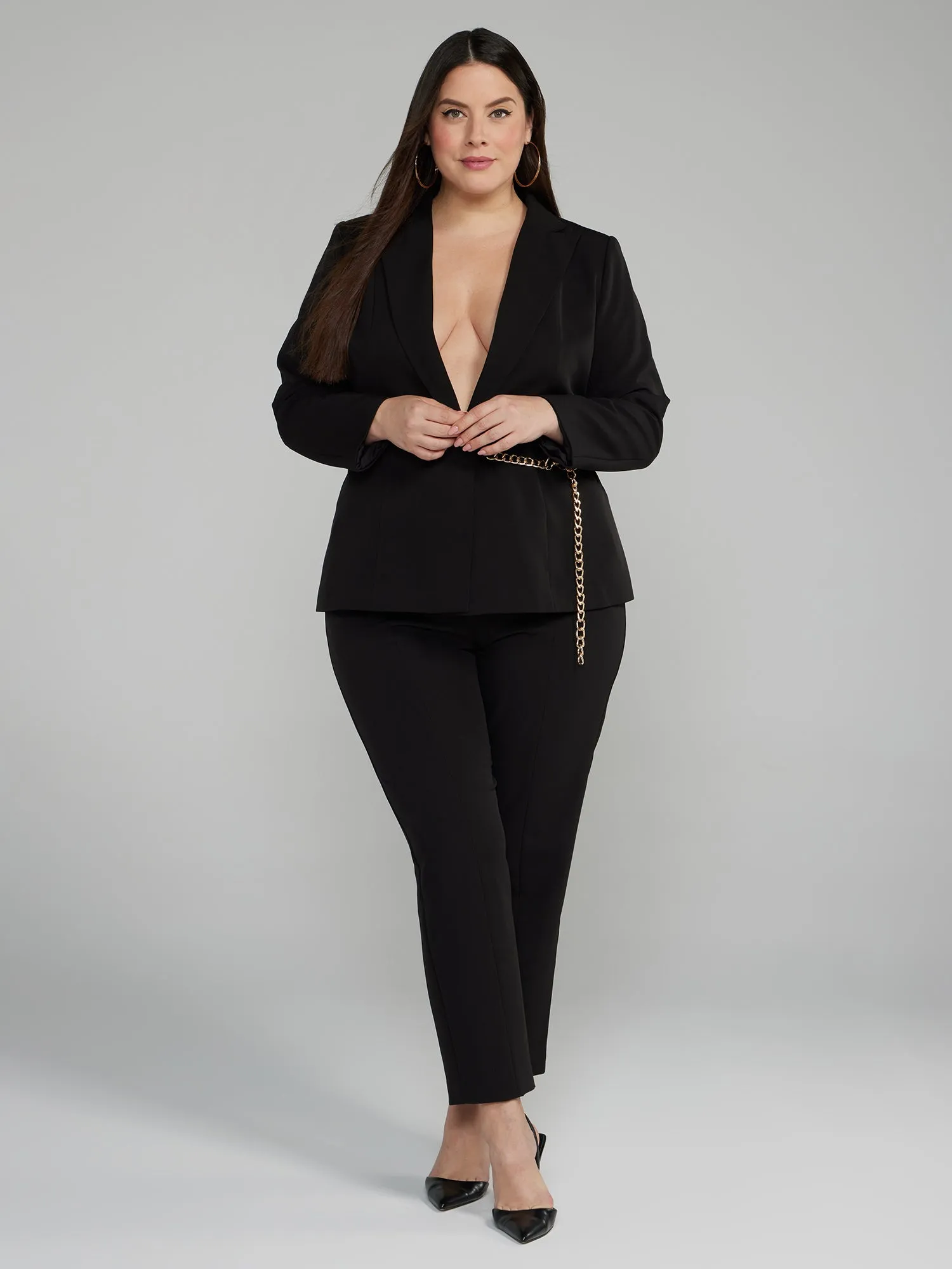 Slim Fit Suit Pants