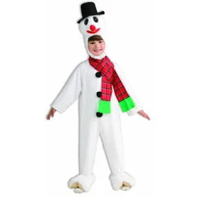 SNOWMAN PLUSH CHILD COSTUME