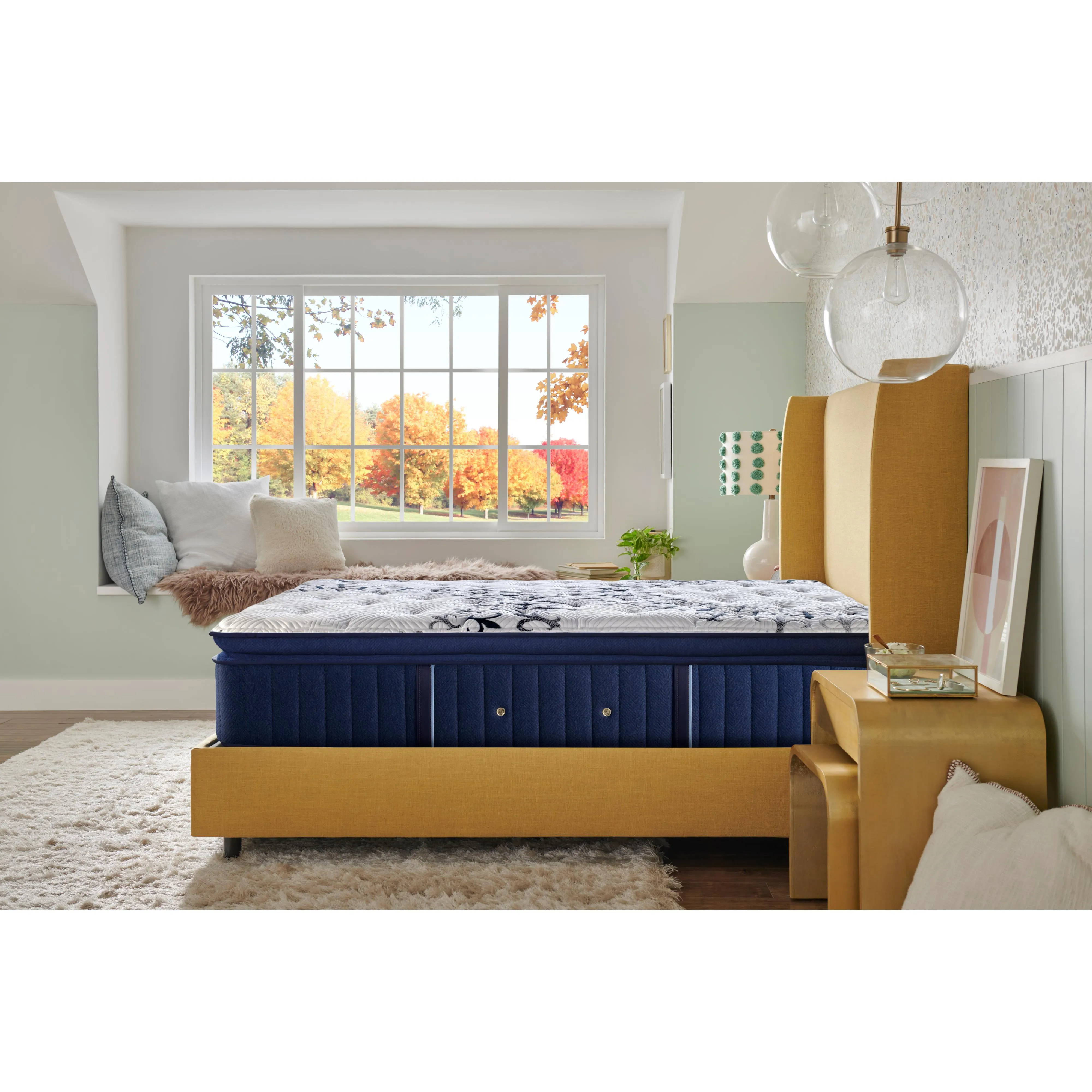 Stearns & Foster Mon Cheri Luxury Cushion Firm Pillow Top Mattress (Twin XL)