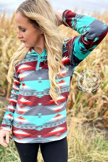 Sterling Kreek TEXAS RAIN FITTED PULLOVER
