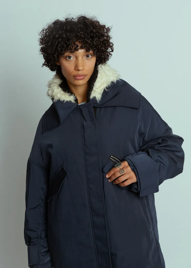 Tela Blue Flaminia Coat