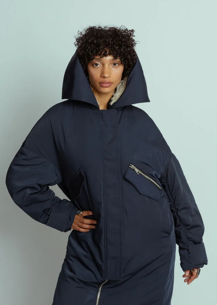 Tela Blue Flaminia Coat