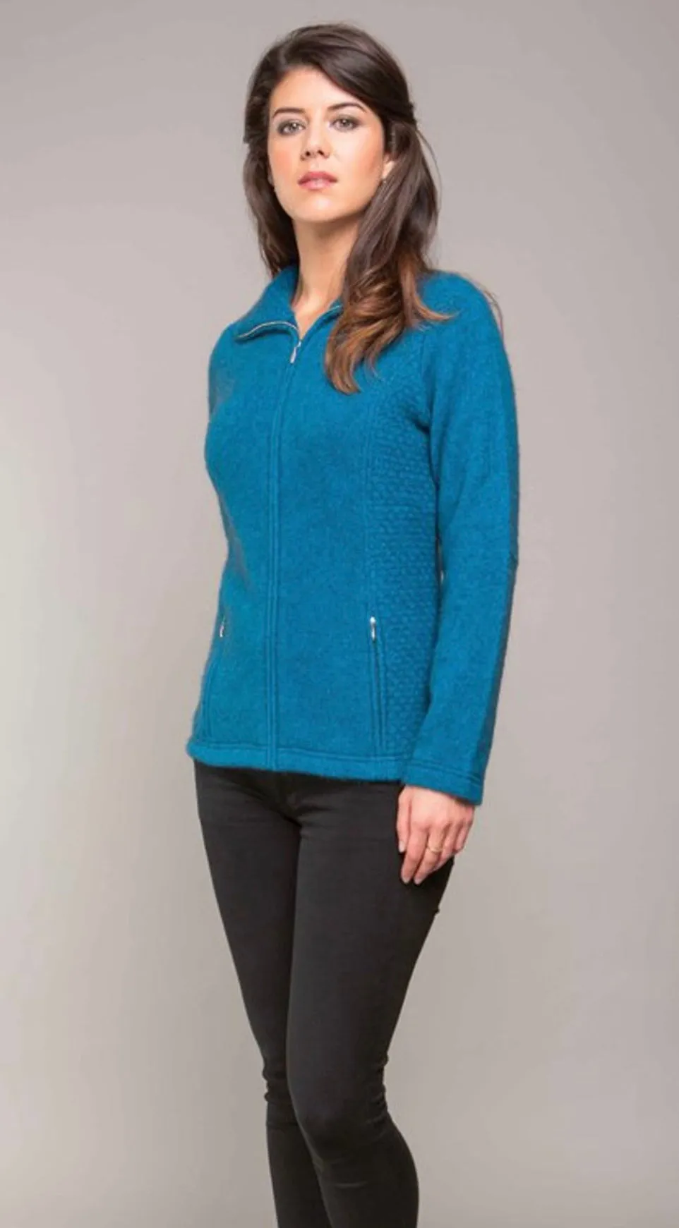 Textured Zip Jacket