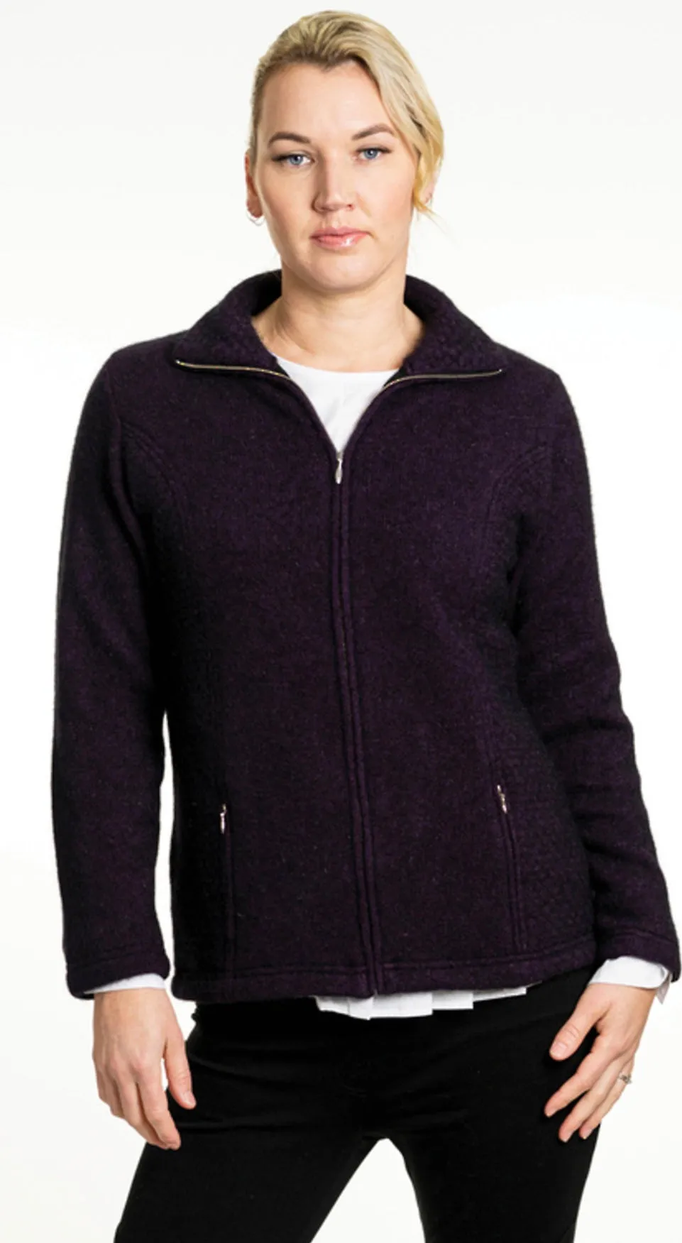 Textured Zip Jacket