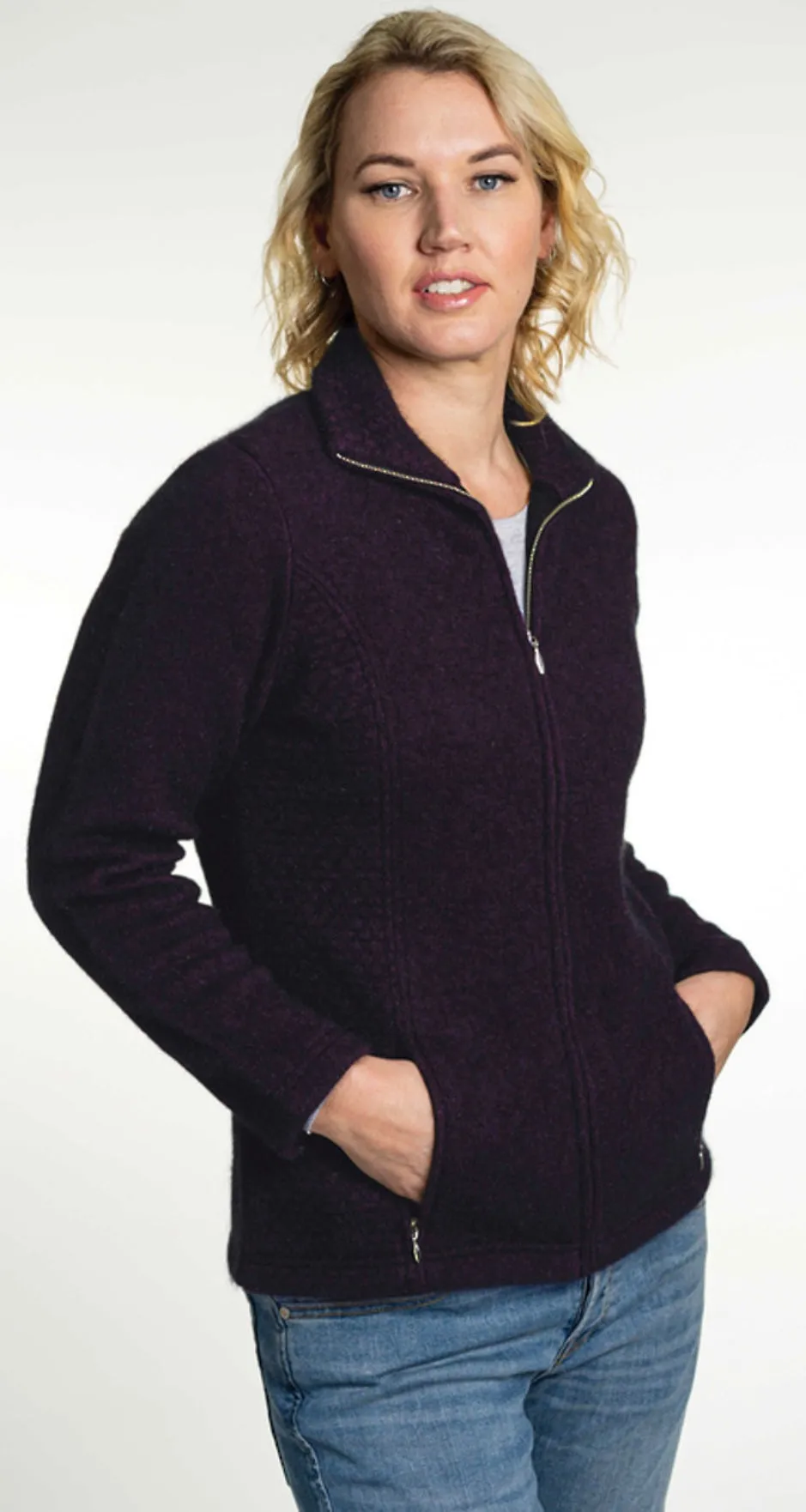 Textured Zip Jacket