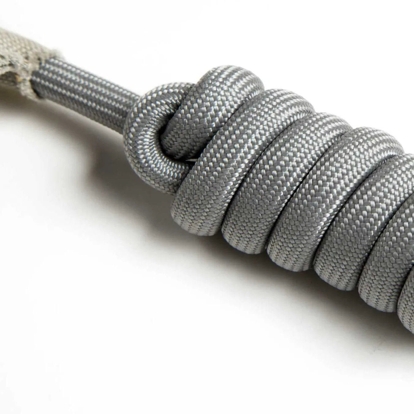 TOUCHDOG Original Round Climbing Rope Dog Leash and Harness (Grey)