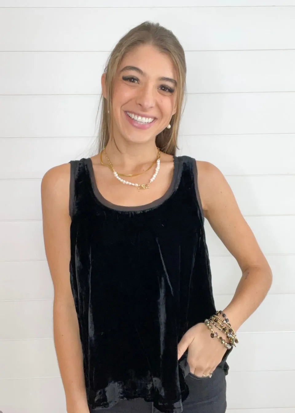 Velvet Tank Top
