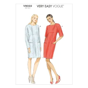 Vogue Pattern V9022 Misses' Dress