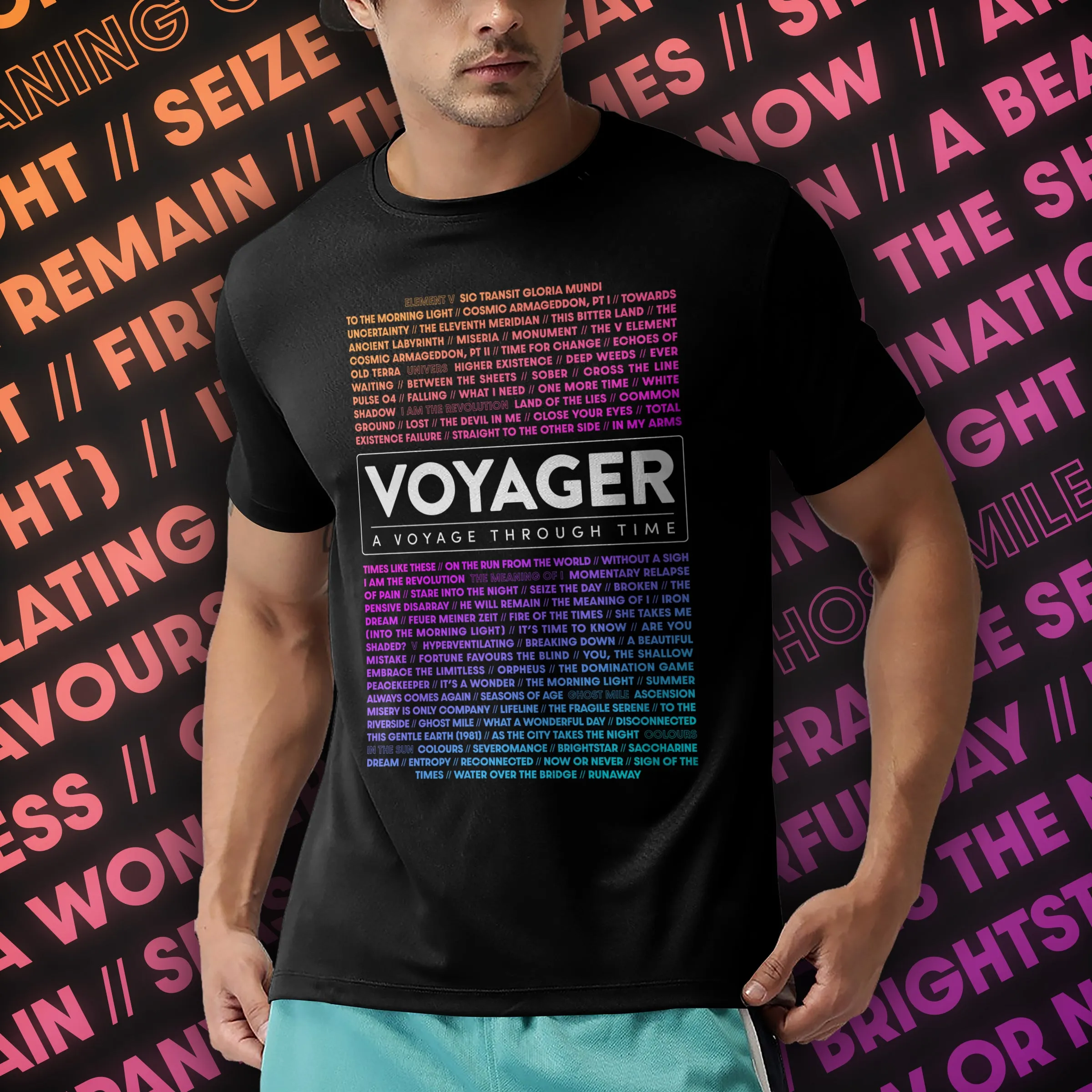 VOYAGER // A VOYAGE THROUGH TIME - T-SHIRT