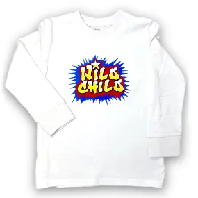 Wild Child Long T-Shirt (White)