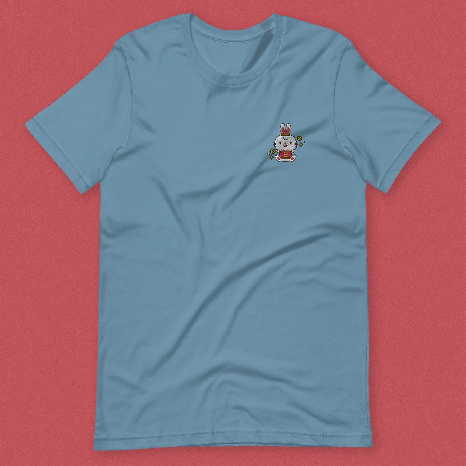 Year of the Rabbit Embroidered T-Shirt