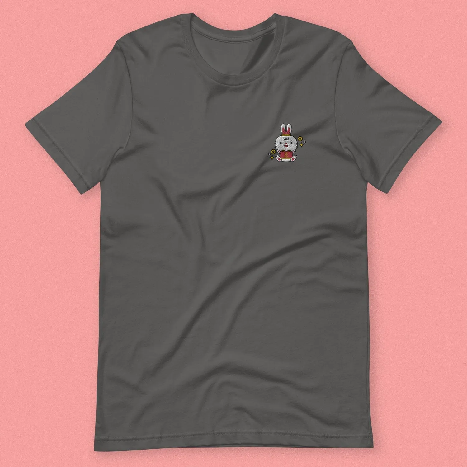 Year of the Rabbit Embroidered T-Shirt