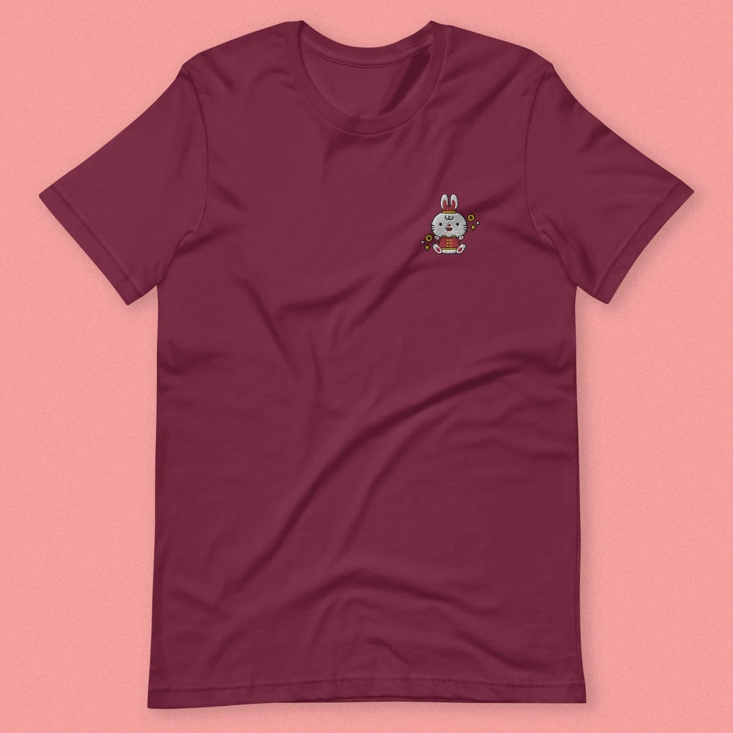 Year of the Rabbit Embroidered T-Shirt